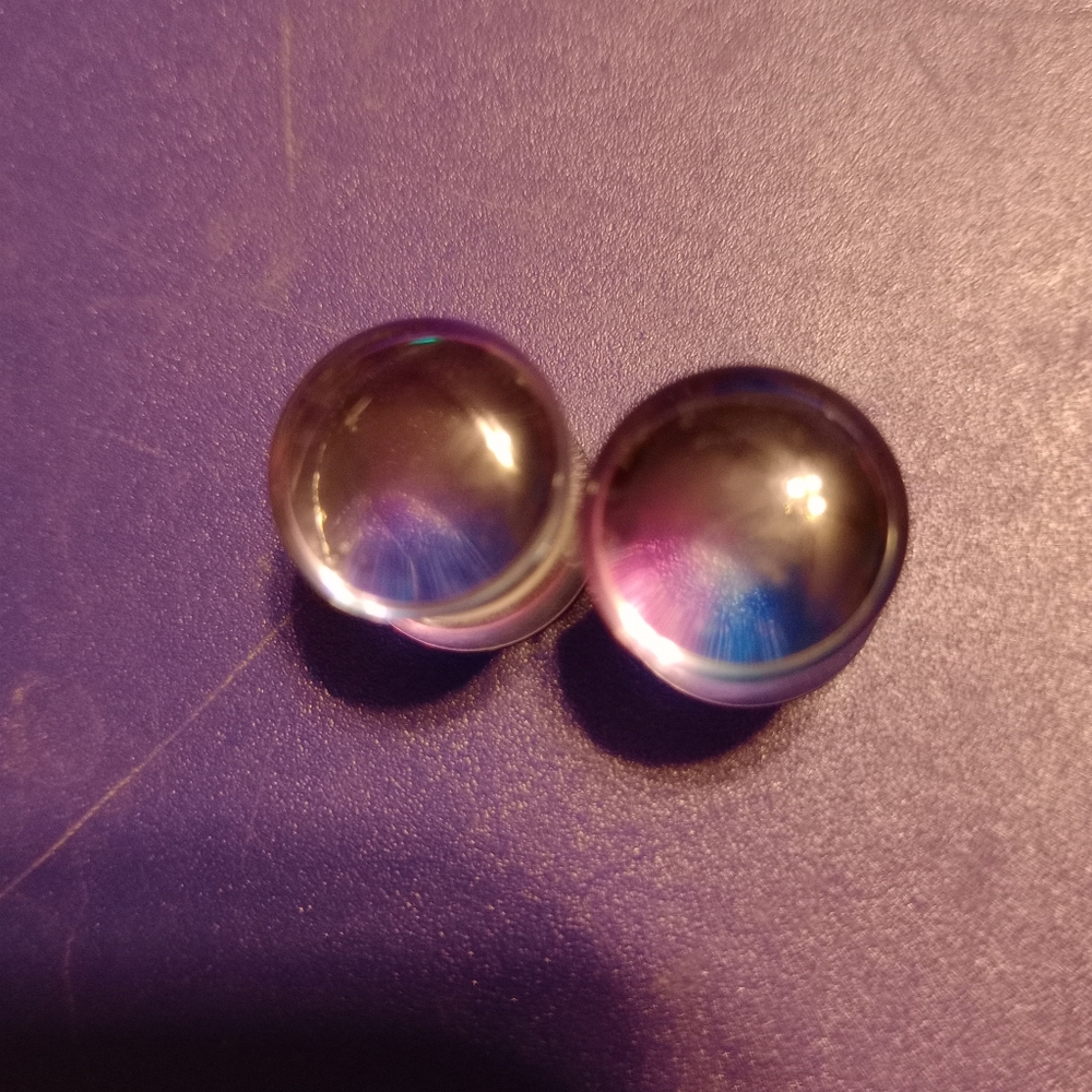 CLEAR ACRYLIC WITH GALAXIES 00G (10MM)